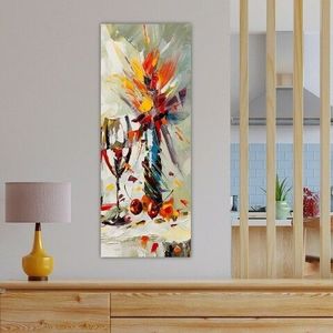 Tablou decorativ, DKY52163605_3080, Canvas, 30 x 80 cm, Multicolor imagine