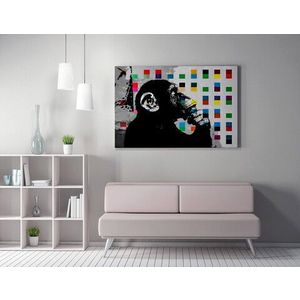 Tablou decorativ, WY162 (50 x 70), 50% bumbac / 50% poliester, Canvas imprimat, Multicolor imagine