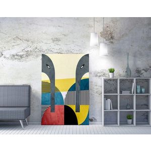 Tablou decorativ, WY172 (50 x 70), 50% bumbac / 50% poliester, Canvas imprimat, Multicolor imagine