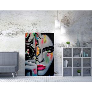 Tablou decorativ, WY206 (50 x 70), 50% bumbac / 50% poliester, Canvas imprimat, Multicolor imagine