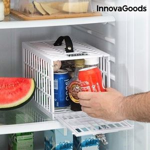 Seif pentru frigidere Food Safe InnovaGoods, 28x19x19 cm, polipropilena imagine