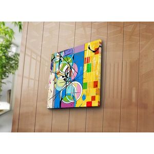 Tablou decorativ, 4545K-104, Canvas, Dimensiune: 45 x 45 cm, Multicolor imagine