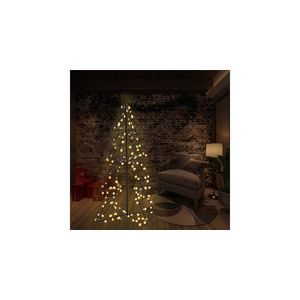 Brad Crăciun conic, 78x120 cm, 160 LED-uri, interior & exterior imagine