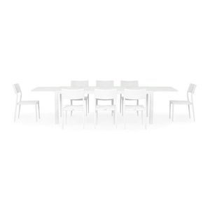 Set mobilier ARTIMES/SORIA terasa si gradina, 8 scaune si masa extensibila imagine