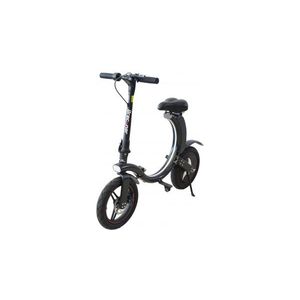 Bicicleta electrica pliabila Breckner, 350 W, 6Ah, culoare negru, roti 14, autonomie 10-22 km, greutate neta/bruta 20/22.5 kg imagine