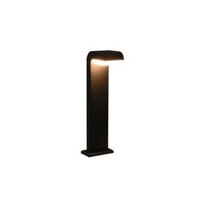 Lampa LED pentru exterior, negru, 9 W, oval imagine