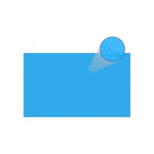 Prelata de piscina, albastru, dreptunghiular, 500 x 300 cm, PE imagine