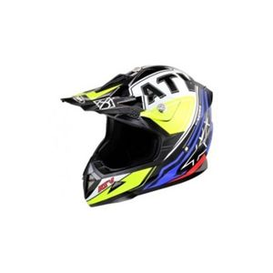 Casca moto ATV integrala Hecht 52915 design moto-sport marimea xs imagine