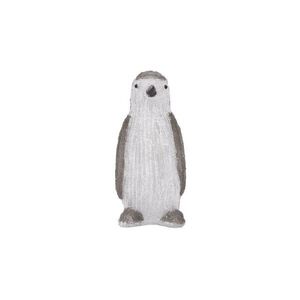 Figurina pinguin de Craciun cu LED 30cm acril interior/exterior imagine