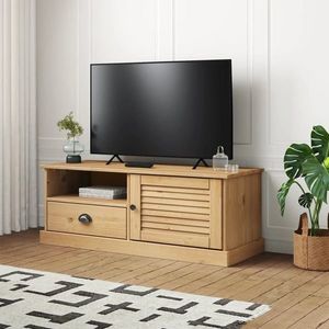 vidaXL Comodă TV VIGO, 106x40x40 cm, lemn masiv de pin imagine