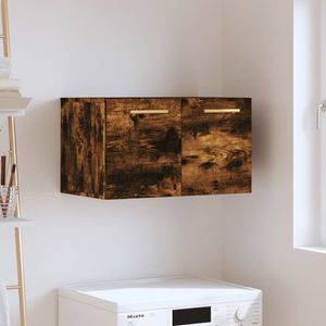 vidaXL Dulap de perete, stejar fumuriu, 60x36, 5x35 cm, lemn prelucrat imagine
