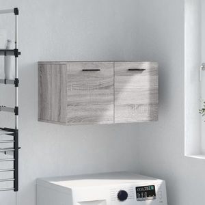 vidaXL Dulap de perete, gri sonoma, 60x36, 5x35 cm, lemn prelucrat imagine