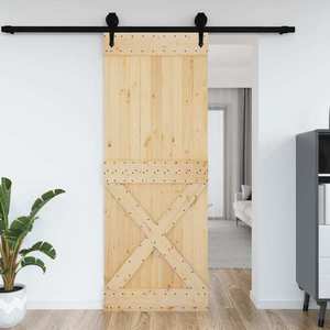 vidaXL Ușă „NARVIK”, 85x210 cm, lemn masiv de pin imagine