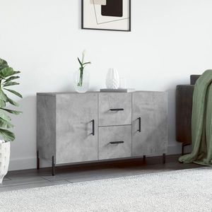 vidaXL Servantă, gri beton, 100x36x60 cm, lemn compozit imagine