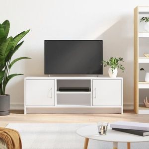 vidaXL Dulap TV, alb, 102x30x37, 5 cm, lemn compozit imagine