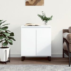 vidaXL Servantă, alb, 60x35x70 cm, lemn prelucrat imagine