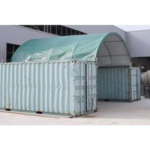 Acoperis Container 10x12 m - 120m² - verde - Corturi24 imagine