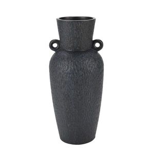 Vaza Obscure din portelan negru 13x30 cm imagine