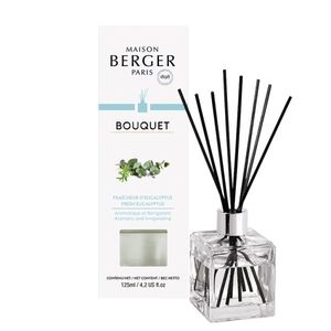 Difuzor parfum camera Berger Bouquet Parfume Cube Fraicheur d\'Eucalyptus 125ml imagine