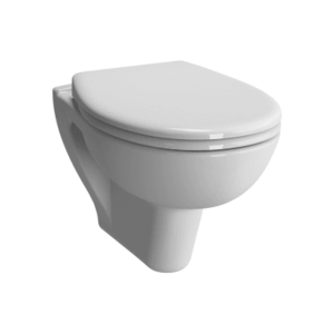 Set vas WC suspendat Vitra S10 Rim-Ex 52cm si capac inchidere lenta imagine