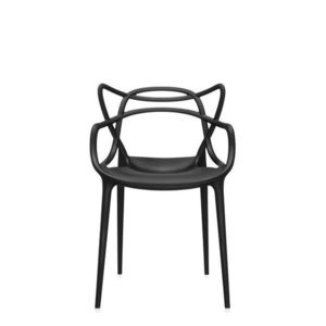 Set 2 scaune Kartell Masters design Philippe Starck & Eugeni Quitllet negru imagine