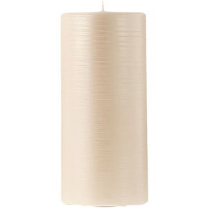 Lumanare La Francaise Colorama de Fetes Cylindre d 7cm h 15cm 25 ore alb perlat imagine