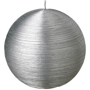 Lumanare La Francaise Colorama de Fetes Boule d 8cm 15 ore argintiu imagine