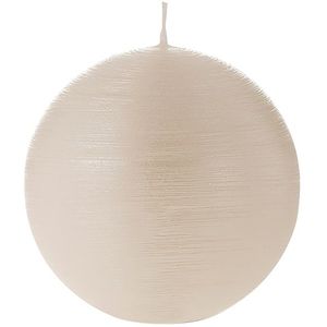 Lumanare La Francaise Colorama de Fetes Boule d 8cm 15 ore alb perlat imagine