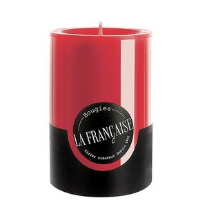 Lumanare La Francaise Colorama Cylindre Timeless d 7cm h 10cm 50 ore rosu imagine