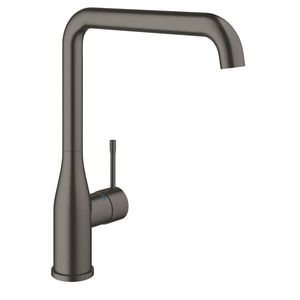 Baterie bucatarie Grohe Essence pipa L brushed hard graphite imagine