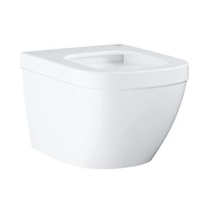 Vas wc suspendat Grohe Euro Ceramic Rimless Compact 37.4x49cm fixare ascunsa alb imagine