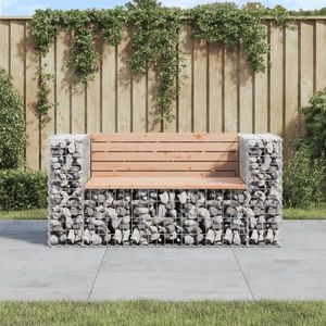 vidaXL Bancă de grădină, 143x71x65, 5 cm, lemn masiv Douglas imagine