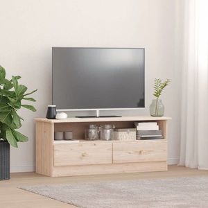 vidaXL Dulap TV cu sertare „ALTA” 100x35x41 cm, lemn masiv de pin imagine