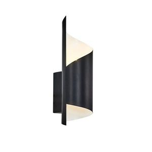 Aplica de perete, L1873 - Black, Lightric, 27 x 8 x 10 cm, 1 x G9, 40W, negru imagine