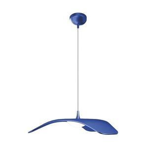 Lustra, L1900 - Blue, Lightric, 34 x 120 cm, LED, 10W, albastru imagine