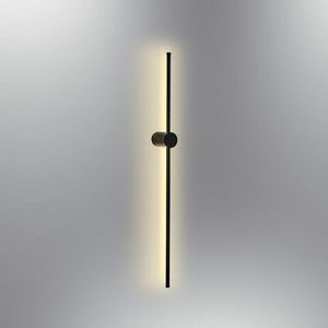Aplica de perete, L1174 - Black, Lightric, 91 x 6 x 10 cm, LED, 18W, negru imagine