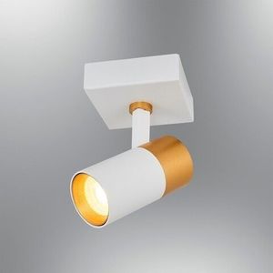 Lustra LED, L1621 - White, Lightric, 10 x 10 x 17 cm, 1 x GU10, 4.5W, alb imagine