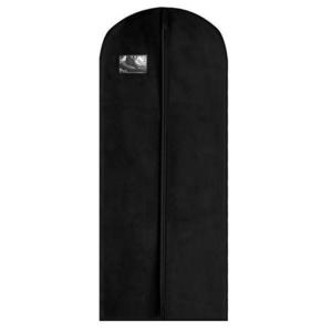 Husa de protectie haine Altesse Concept Store, 200 x 60 cm, neagra imagine