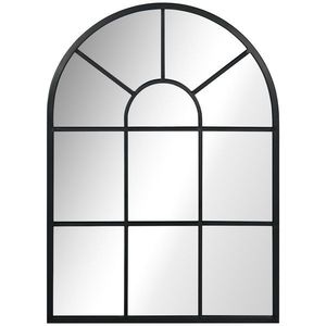 Oglinda de perete moderna arcuita, 70 x 50 cm oglinzi fereastra pentru sufragerie, dormitor HOMCOM | Aosom RO imagine