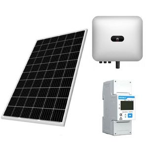 Kit panou solar fotovoltaic Ferroli Ecosole PV 450W monocristalin 3 kW 8x si contor monofazat Huawei DDSU666-H imagine