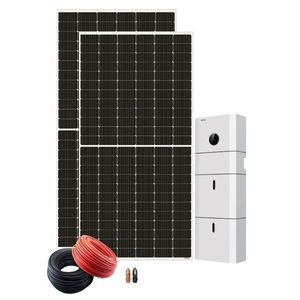 Pachet sistem fotovoltaic monofazat hibrid, 5.0 kW, 9x Panouri monocristaline Yingli 550 Wp, Invertor Kstar Blue-S-5000, Acumulator LFP (LiFePO4) Blue-Pack-5.1, Cablu si Conectori imagine