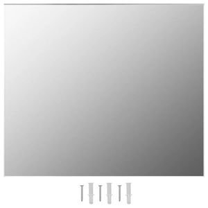 vidaXL Oglindă fără ramă, 70 x 50 cm, sticlă imagine