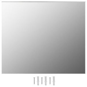 vidaXL Oglindă fără ramă, 80x60 cm, sticlă imagine
