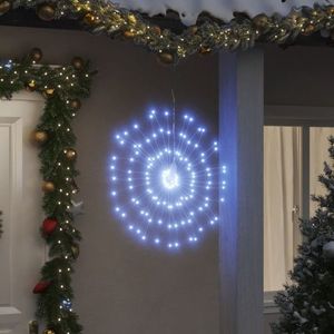 vidaXL Lumină stelară de Crăciun 140 LED-uri alb rece 17 cm imagine