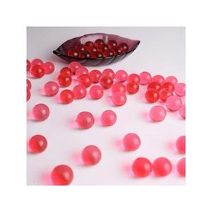 Bile decorative din hidrogel, rosu, 10 g, biodegradabile imagine