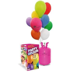 Butelie heliu pentru 50 baloane latex sau folie imagine