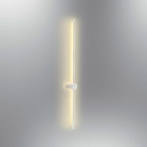 Aplica de perete, L1173 - White, Lightric, 91 x 6 x 10 cm, LED, 18W, alb imagine