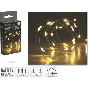 Instalatie Silverwire LED, 20 LED-uri, 95 cm, lumina calda imagine