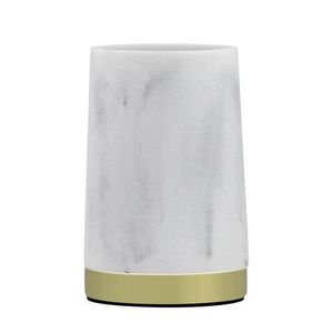 Suport periute si pasta de dinti Bianco, Jotta, 8x8x11.9 cm, ceramica, alb imagine