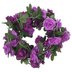 vidaXL Ghirlande de flori artificiale, 6 buc., violet deschis, 240 cm imagine